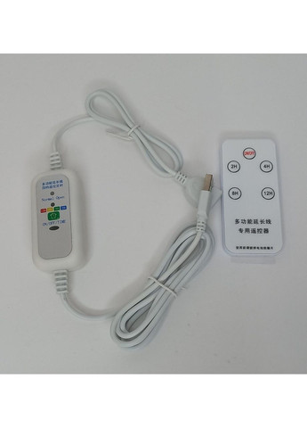 Подовжувач USB кабель з пультом для вентилятора чи світлодіодної лампи 1.9м No Brand (326800901)