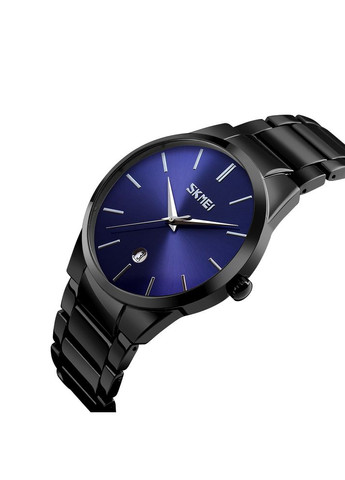 Годинник кварцовий чорний з календарем для чоловіків водонепроникні стильні стрілочні ProDobro (367264946)