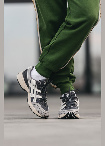 Сірі Осінні кросівки чоловічі і жіночі asics gel-1090 grey | асікс гель-1090 сірі No Brand