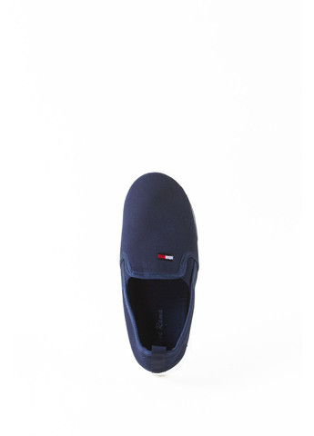 Синие детские мокасины для мальчика, синие No Brand без шнурков