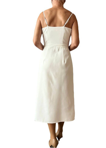 Білий повсякденний сукня білий Missguided однотонна