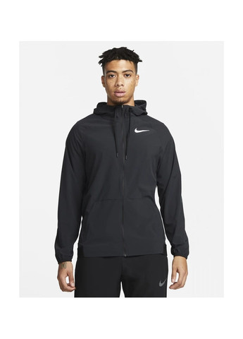 Чорна куртка чоловіча np df flex vent max hd jkt black dm5946-011 Nike