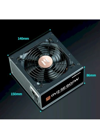 Блок живлення 600W GV2SE (ZM600-GV2SE) Zalman (357437425)