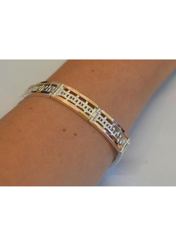 Серебряный браслет с пластинами из золота Silver Style (367112320)