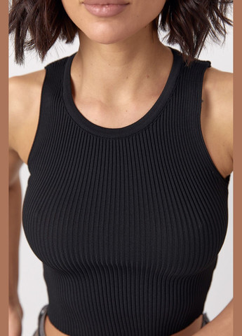 Майка жіноча в рубчик Lurex — 322655533