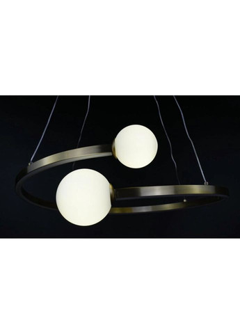 Люстра светодиодная подвесная LED светильник для квартиры на потолок лэд 26865 Латунь 40-150х60х60 см. Sunnysky (324396533)