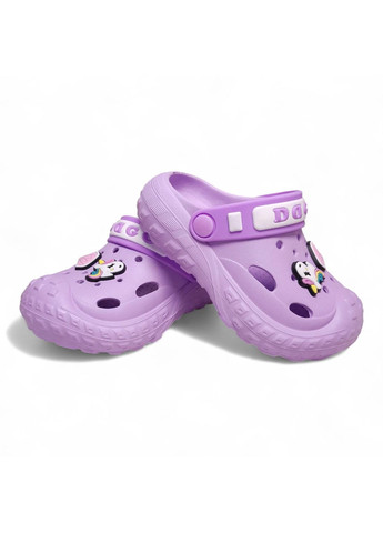 Крокси детские серые с джибитсами размер (17 см) Dago (363319704)