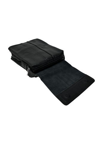 Мужская сумка из эко-кожи Fashion 3010-2 черная 30 x 24 x 7.5 No Brand (371682671)