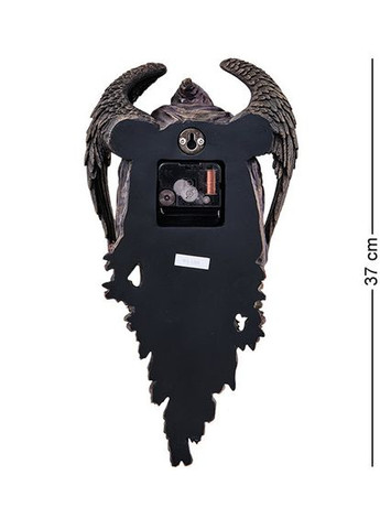 Часы настенные в стиле Фэнтези Встреча со смертью 37 см 1907243 бронзовое покрытие полистоуна Veronese (302239438)