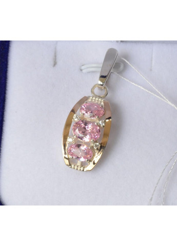 Срібна підвіска з пластинами золота Silver Style (367112448)