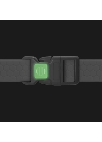 Нашийник для собак водостійкий Waterproof c QR паспортом, пластикова пряжка-фастекс, Ш 25 мм, Дов 38-58 см, салатовий WAUDOG (322001867)