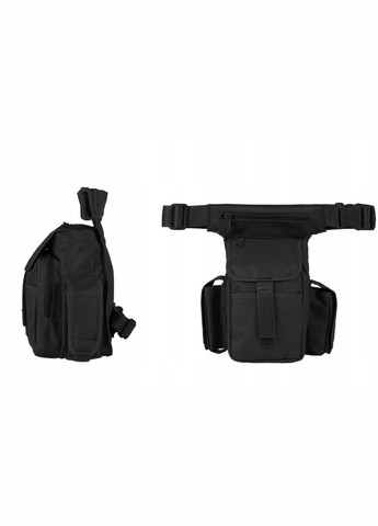 Сумка на Пояс Боковая Multipack Черный Код (13526002) Mil-Tec (335052676)