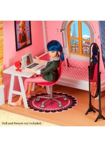 Игровой набор Леди Баг и Супер-Кот 2 в 1 – Спальня и балкон Маринет Miraculous (331299309)