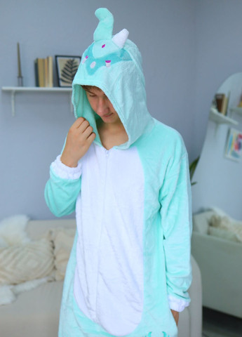 Кигуруми мужское Сяо с капюшоном и хвостиком мягкий плюш (1119/1) My Kigu (360753466)