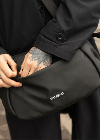 Мужская сумка Dart черная Sambag (322846625)