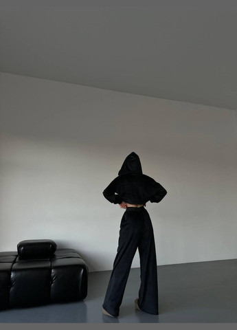 Костюм жіночій - велюровий, коротка кофта та широкі штани JUGO MODNIKA № 054 (299150208)