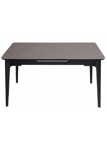 Стіл обідній розкладний BERLIN CERAMIC 140(180)*80 мат кераміка/чорний каркас Intarsio (372706873)