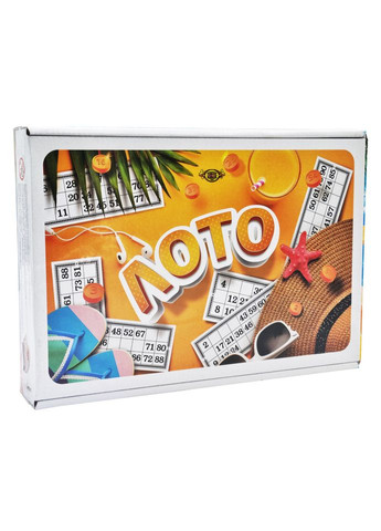 Настольная игра "Лото" MKC0202 правила игры рус. и укр. языке Майстер (363266041)