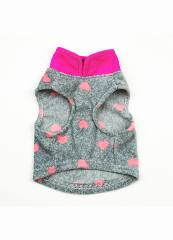 Жилетка для котов и кошек с кольцом Pet Style "Рисунок" Сердечки XL No Brand - (323234256)