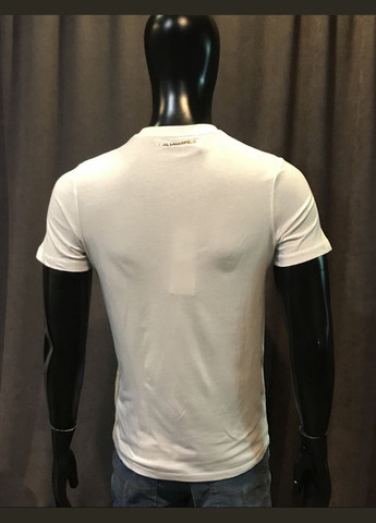 Біла футболка з коротким рукавом Karl Lagerfeld