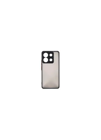 Чохол до мобільного телефона Black) (DG-KM-68) DENGOS Kit for Xiaomi Redmi Note 13 Pro 5G case + glass ( (326586188)