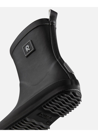 Черные сапоги резиновые barefoot Reima