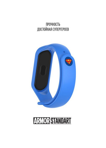 Ремешок Superhero Edition для Xiaomi Mi Band 7/6/5 Superman Blue (ARM57074) ArmorStandart (260409572)