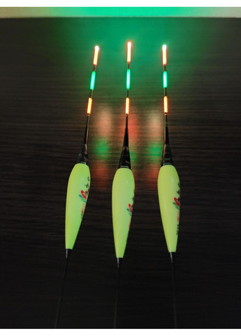 Led-поплавок для ночной рыбалки с аккумулятором cr425 No Brand (370395690)