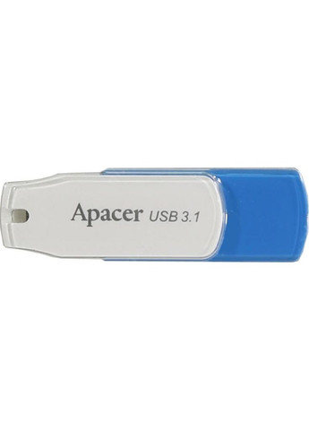 Флеш пам'ять usb Apacer 64gb ah357 blue usb 3.1 (268146063)
