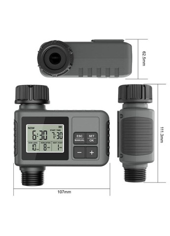Интеллектуальный автоматический таймер полива Insoma SGW01-G с LCD экраном Shenzhen (367954265)