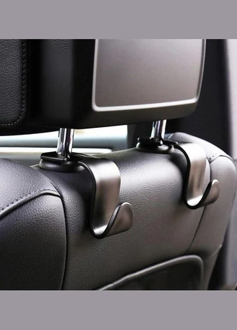 Гачки в автомобіль вішалки на підголовник у машину 2 шт Чорні (30050546) WB (349844381)