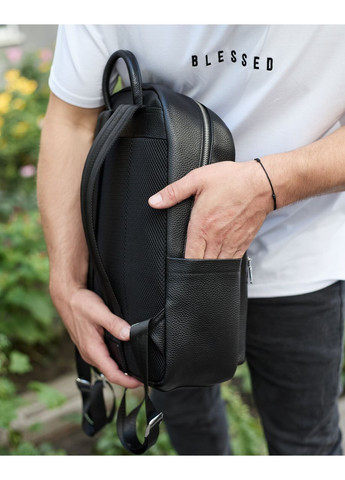 Городской мужской рюкзак из натуральной кожи 41х30х17, сумка для ноутбука и документов, No Brand (359380806)