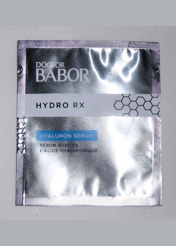 Гиалуроновая сыворотка Doctor HYDRO RX Hyaluron Serum для сухой кожи лица (1 саше) Babor (280265768)
