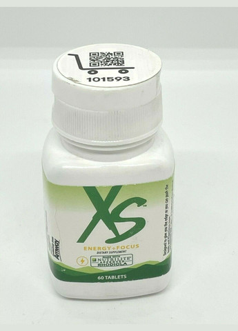 Энергетическая пищевая добавка для спортсменов XS Energy + Focus 60 таблеток Amway (280265960)