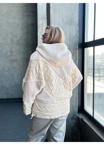 Молочная демисезонная куртка MN