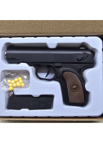 Страйкбольний металевий пістолет Макарова ПМ С28 кульки 6 мм Galaxy (367592479)