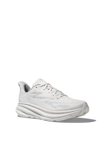 Білі всесезонні жіночі кросівки 1127896 білий тканина HOKA