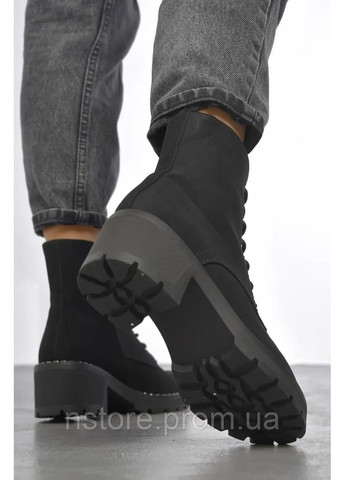 Жіночі класичні черевики демісезонні 1643 Чорні No Brand (365819129)