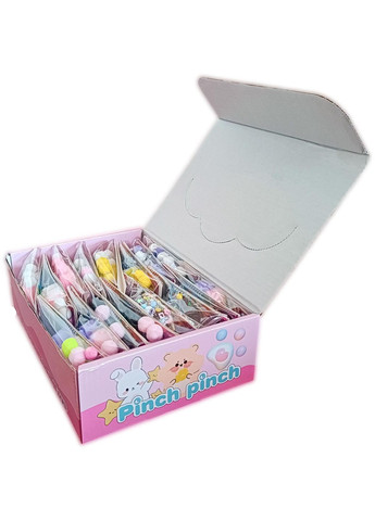 Іграшка антистрес котяча таба лапка сквіш Pinch Family 2 комплекти 32 шт 7 см см силіконова Різнокольоровий (GS-236-A-130) No Brand Таба лапка (339066361)