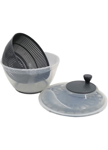 Сушарка для салату та зелені 4,75 л SG-230 Антрацитова Irak Plastik (337716362)