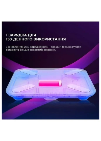 Весы напольные (YMBS-M268) YUNMAI X Smart Scale (387138201)