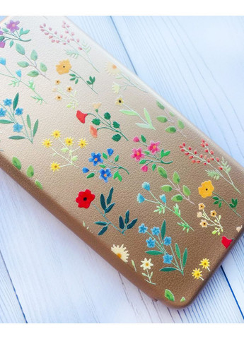 Чохол-книжка з малюнком для Samsung Galaxy A14 5G Золотий:: Квітковий фон (принт 269) Creative (360712726)