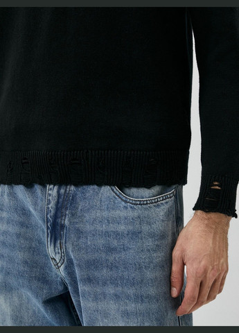 Чорний светр John Richmond