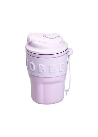 Термочашка Chiobbe 450 мл із трубочкою, бузковий Yiwu (356672504)