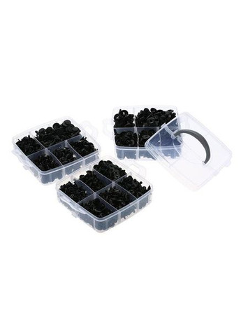 Набор клипс для салона авто 620 шт в кейсе универсальные автокрепления пистоны + съемник (R051373) Icar (349843548)