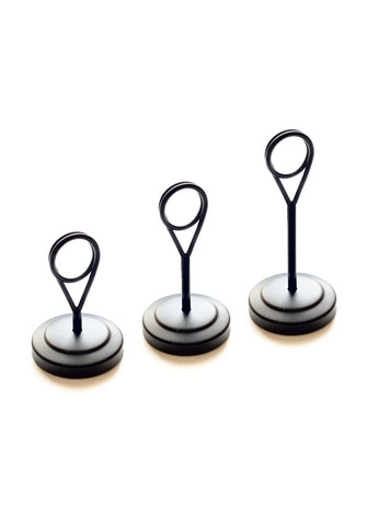 Держатель номерков на столе Веркус 15,5 см черного цвета. Держатель меню на стол REMY-DECOR (298427211)