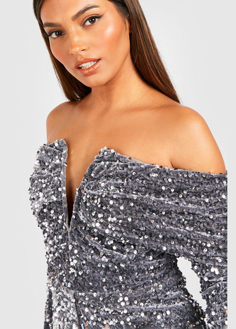 Ромпер Boohoo бесцветный