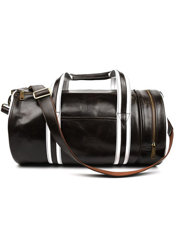 Спортивна шкіряна сумка люкс класу GCof-5565-4lx кавова TARWA (364963447)