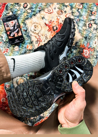 Чорні Осінні кросівки чоловічі nike air max terrascape "black metalic" | найк аір макс чорні No Brand