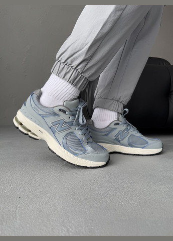 Блакитні Осінні кросівки чоловічі new balance 2002r blue | нью беланс 2002r сині No Brand